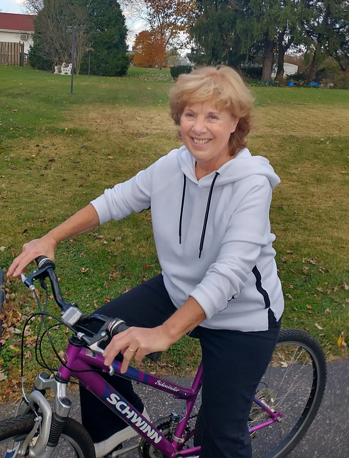 Marianne On Bike